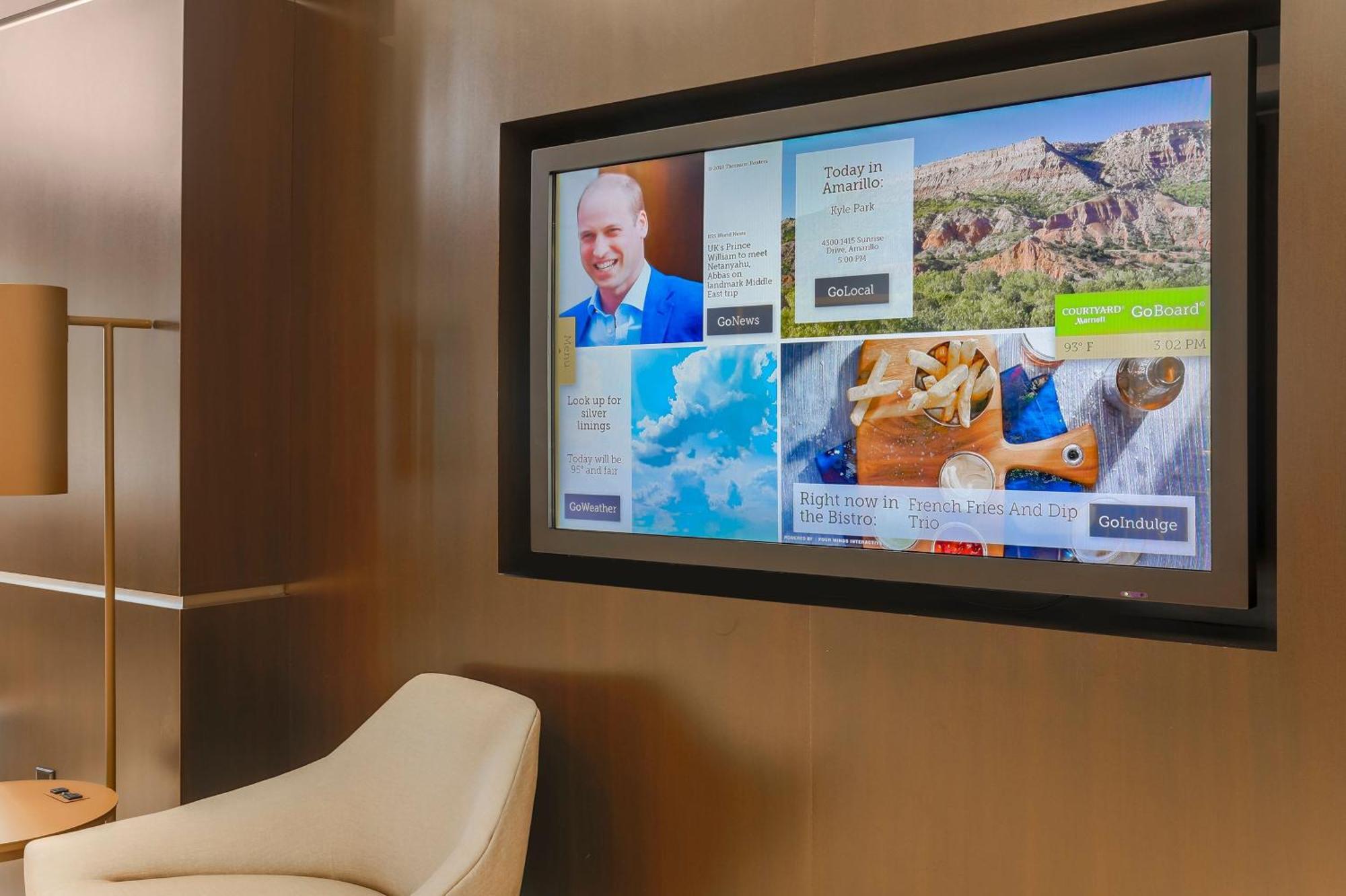Courtyard By Marriott Amarillo Downtown Hotell Exteriör bild